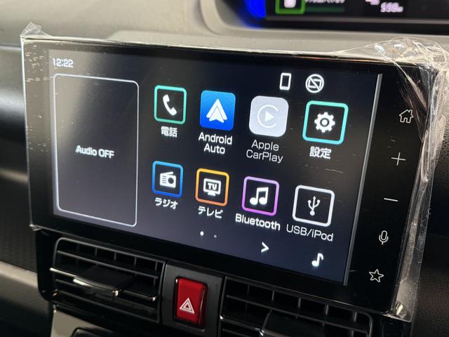 タントカスタムＲＳ　ターボ　４ＷＤ　９インチディスプレイオーディオ１年保証　９インチディスプレイオーディオ　４ＷＤ　バックカメラ　両側電動スライドドア　前後コーナーセンサー　前席シートヒーター　ＵＳＢ　Ｂｌｕｅｔｏｏｔｈ　スマートキー　１５インチ純正アルミホイール（兵庫県）の中古車