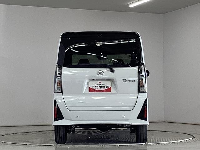 タントカスタムＲＳ　ターボ　４ＷＤ　９インチディスプレイオーディオ１年保証　９インチディスプレイオーディオ　４ＷＤ　バックカメラ　両側電動スライドドア　前後コーナーセンサー　前席シートヒーター　ＵＳＢ　Ｂｌｕｅｔｏｏｔｈ　スマートキー　１５インチ純正アルミホイール（兵庫県）の中古車