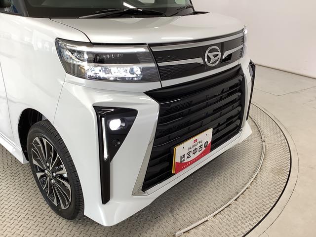 タントカスタムＲＳ　ターボ　４ＷＤ　９インチディスプレイオーディオ１年保証　９インチディスプレイオーディオ　４ＷＤ　バックカメラ　両側電動スライドドア　前後コーナーセンサー　前席シートヒーター　ＵＳＢ　Ｂｌｕｅｔｏｏｔｈ　スマートキー　１５インチ純正アルミホイール（兵庫県）の中古車