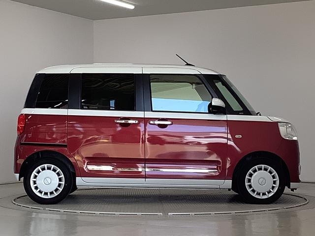 ムーヴキャンバスストライプスＧターボ　１オーナー　クルコン　両側電動スライド走行無制限１年保証　両側電動スライドドア　ワンオーナー　アダプティブクルーズコントロール　前後コーナーセンサー　前席シートヒーター　ホッとカップホルダー　オートマチックハイビーム　ＬＥＤヘッドライト（兵庫県）の中古車