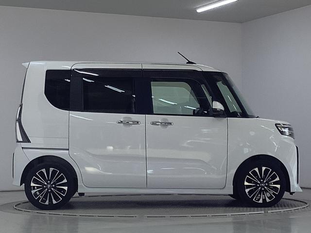 タントカスタムＲＳ　ターボ　ＥＴＣ　ブラインドスポットモニター走行無制限１年保証　両側電動スライドドア　ＥＴＣ　アダプティブクルーズコントロール　前後コーナーセンサー　前席シートヒーター　ブラインドスポットモニター　スマートキー　１５インチ純正アルミホイール（兵庫県）の中古車