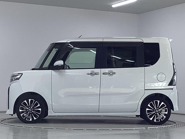 タントカスタムＲＳ　ターボ　ＥＴＣ　ブラインドスポットモニター走行無制限１年保証　両側電動スライドドア　ＥＴＣ　アダプティブクルーズコントロール　前後コーナーセンサー　前席シートヒーター　ブラインドスポットモニター　スマートキー　１５インチ純正アルミホイール（兵庫県）の中古車