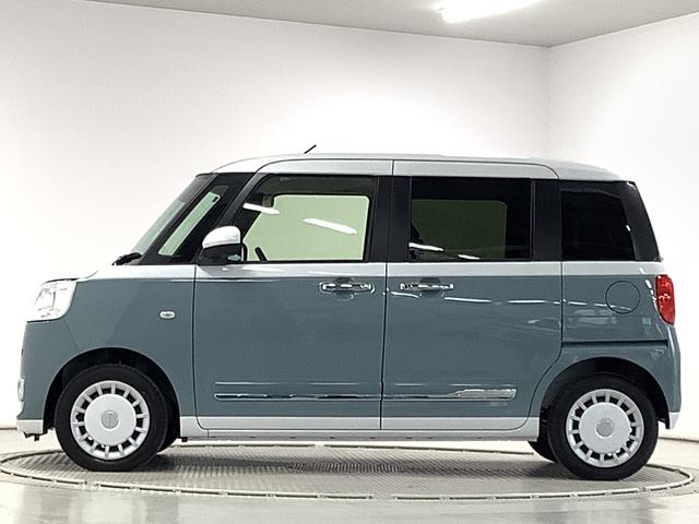 ムーヴキャンバスストライプスG 両側電動スライドドア 前席シートヒーター走行無制限1年保証 両側電動スライドドア 前後コーナーセンサー 前席シートヒーター ホッとカップホルダー オートマチックハイビーム LEDヘッドライト 横滑り防止装置 スマートキー 置きラクボックス(兵庫県)の中古車