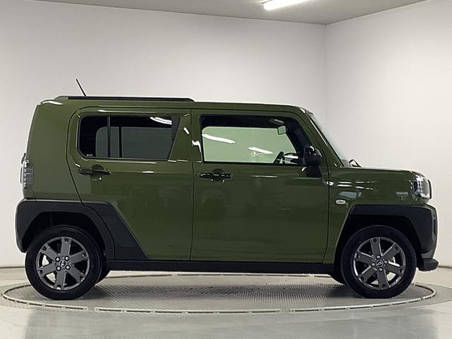 タフトＧターボ　ダーククロムベンチャー　クルコン　コーナーセンサー走行無制限１年保証　前後コーナーセンサー　アダプティブクルーズコントロール　前席シートヒーター　オートマチックハイビーム　オートブレーキホールド　スカイフィールトップ　１５インチ純正アルミホイール（兵庫県）の中古車