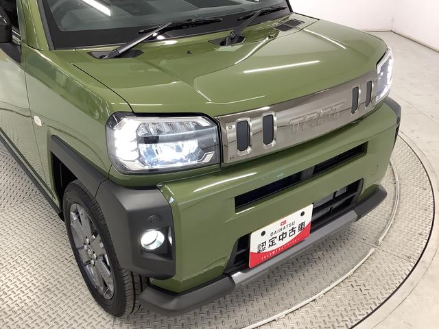 タフトＧターボ　ダーククロムベンチャー　クルコン　コーナーセンサー走行無制限１年保証　前後コーナーセンサー　アダプティブクルーズコントロール　前席シートヒーター　オートマチックハイビーム　オートブレーキホールド　スカイフィールトップ　１５インチ純正アルミホイール（兵庫県）の中古車