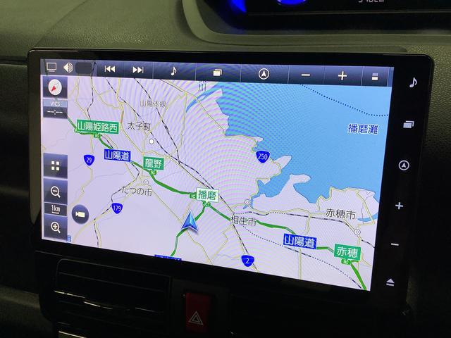 タントカスタムＲＳ　ターボ　１０インチナビ　ドラレコ　全方位カメラ１年保証　１０インチナビＴＶ　ドラレコ　全方位カメラ　両側電動スライドドア　前後コーナーセンサー　前席シートヒーター　ＵＳＢ　Ｂｌｕｅｔｏｏｔｈ　オートブレーキホールド　１５インチ純正アルミホイール（兵庫県）の中古車