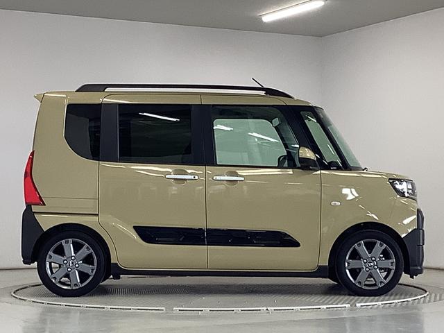 タントファンクロスターボ　ＥＴＣ　クルコン　両側電動スライドドア走行無制限１年保証　両側電動スライドドア　ＥＴＣ　アダプティブクルーズコントロール　前後コーナーセンサー　前席シートヒーター　ルーフレール　オートマチックハイビーム　１５インチ純正アルミホイール（兵庫県）の中古車