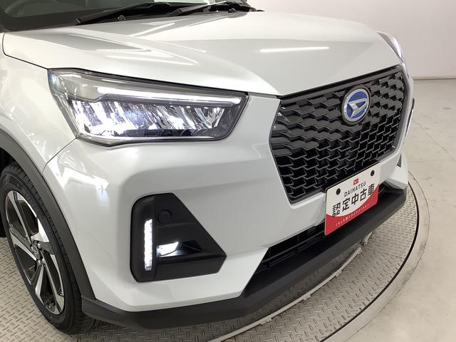 ロッキープレミアムＧ　ＨＥＶ　ワンオーナー　クルコン　シートヒーター走行無制限１年保証　前後コーナーセンサー　ワンオーナー　アダプティブクルーズコントロール　前席シートヒーター　オートマチックハイビーム　ＬＥＤヘッドライト　スマートキー　１７インチ純正アルミホイール（兵庫県）の中古車