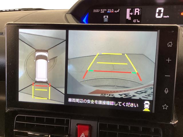 タントカスタムＲＳ　ターボ　９インチディスプレイオーディオ　ＵＳＢ１年保証　９インチディスプレイオーディオ　全方位カメラ　両側電動スライドドア　前後コーナーセンサー　前席シートヒーター　ＵＳＢ　Ｂｌｕｅｔｏｏｔｈ　オートブレーキホールド　１５インチ純正アルミホイール（兵庫県）の中古車