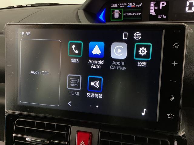 タントカスタムＲＳ　ターボ　９インチディスプレイオーディオ　ＵＳＢ１年保証　９インチディスプレイオーディオ　全方位カメラ　両側電動スライドドア　前後コーナーセンサー　前席シートヒーター　ＵＳＢ　Ｂｌｕｅｔｏｏｔｈ　オートブレーキホールド　１５インチ純正アルミホイール（兵庫県）の中古車