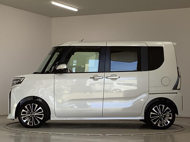 タントカスタムＲＳ　ターボ　９インチディスプレイオーディオ　ＵＳＢ１年保証　９インチディスプレイオーディオ　全方位カメラ　両側電動スライドドア　前後コーナーセンサー　前席シートヒーター　ＵＳＢ　Ｂｌｕｅｔｏｏｔｈ　オートブレーキホールド　１５インチ純正アルミホイール（兵庫県）の中古車