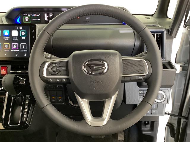 タントカスタムＲＳ　ターボ　９インチディスプレイオーディオ　ＵＳＢ１年保証　９インチディスプレイオーディオ　全方位カメラ　両側電動スライドドア　前後コーナーセンサー　前席シートヒーター　ＵＳＢ　Ｂｌｕｅｔｏｏｔｈ　オートブレーキホールド　１５インチ純正アルミホイール（兵庫県）の中古車