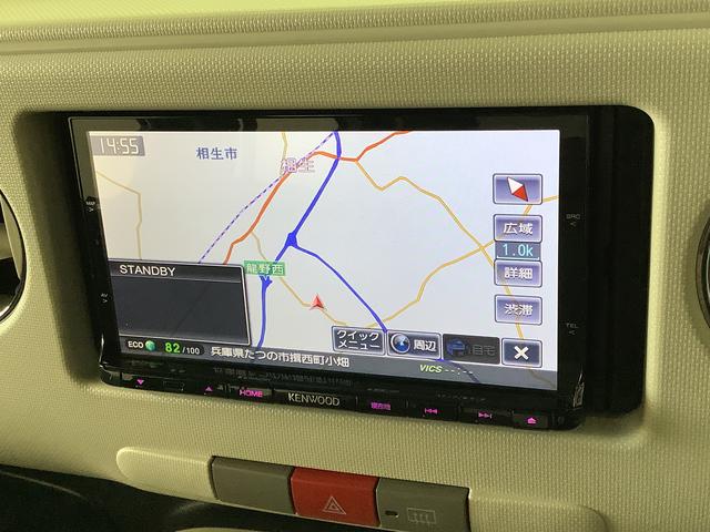 ミラココアココアプラスＸ　禁煙車　ワンオーナー　ナビ　ＥＴＣ　ＵＳＢ１年保証　禁煙車　ワンオーナー　ＥＴＣ　ナビ　ルーフレール　ＵＳＢ　Ｂｌｕｅｔｏｏｔｈ　アイドリングストップ　スマートキー　オートエアコン　ドアバイザー　ヘッドライトレベライザー　電動格納ドアミラー（兵庫県）の中古車