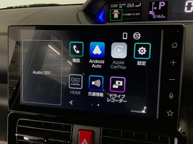 タントカスタムＲＳ　ターボ　禁煙車　ワンオーナー　ドラレコ　ＥＴＣ１年保証　９インチディスプレイオーディオ　禁煙車　ワンオーナー　ドラレコ　ＥＴＣ　バックカメラ　両側電動スライドドア　前後コーナーセンサー　前席シートヒーター　ＵＳＢ　１５インチ純正アルミホイール（兵庫県）の中古車