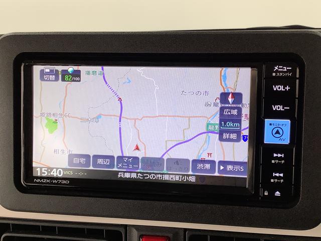 ムーヴキャンバスストライプスＧ　禁煙車　ワンオーナー　ナビ　ドラレコ　ＥＴＣ１年保証　禁煙車　ワンオーナー　ナビＴＶ　ドラレコ　ＥＴＣ　バックカメラ　両側電動スライドドア　前後コーナーセンサー　前席シートヒーター　ホッとカップホルダー　Ｂｌｕｅｔｏｏｔｈ　ＬＥＤヘッドライト（兵庫県）の中古車