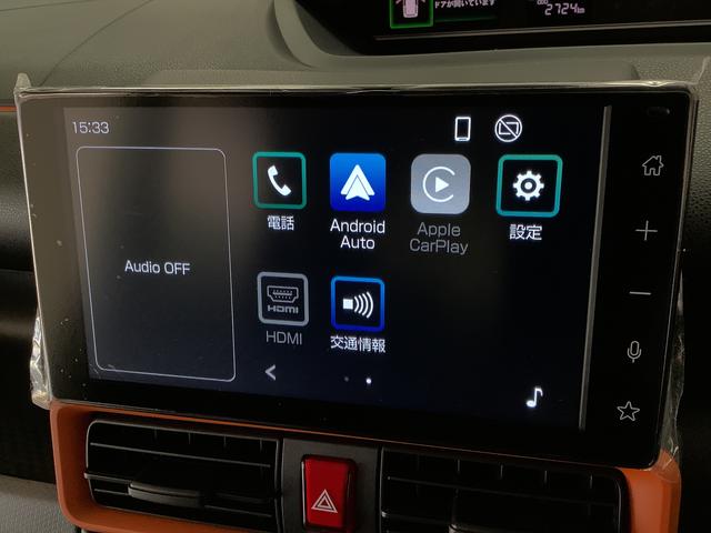 タントファンクロスターボ　９インチディスプレイオーディオ　ＨＤＭＩ１年保証　９インチディスプレイオーディオ　バックカメラ　両側電動スライドドア　前後コーナーセンサー　前席シートヒーター　ＵＳＢ　Ｂｌｕｅｔｏｏｔｈ　ＬＥＤヘッドライト　１５インチ純正アルミホイール（兵庫県）の中古車