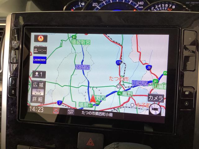 タントカスタムＲＳ　トップエディションＶＳ　ＳＡIII　ターボ１年保証　禁煙車　８インチナビ　ＥＴＣ　ドラレコ　両側電動スライドドア　コーナーセンサー　運転席シートヒーター　ＴＶ　ＵＳＢ　Ｂｌｕｅｔｏｏｔｈ　ＬＥＤヘッドライト　１５インチ純正アルミホイール（兵庫県）の中古車