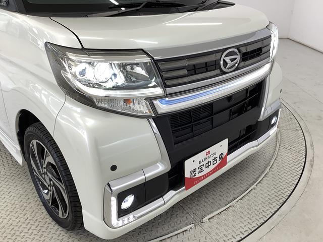 タントカスタムＲＳ　トップエディションＶＳ　ＳＡIII　ターボ１年保証　禁煙車　８インチナビ　ＥＴＣ　ドラレコ　両側電動スライドドア　コーナーセンサー　運転席シートヒーター　ＴＶ　ＵＳＢ　Ｂｌｕｅｔｏｏｔｈ　ＬＥＤヘッドライト　１５インチ純正アルミホイール（兵庫県）の中古車