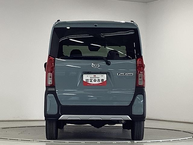 タントファンクロスターボ　４ＷＤ　ナビＴＶ　ＥＴＣ　全方位カメラ１年保証　４ＷＤ　ナビＴＶ　全方位カメラ　ＥＴＣ　両側電動スライドドア　前後コーナーセンサー　前席シートヒーター　ルーフレール　ＵＳＢ　Ｂｌｕｅｔｏｏｔｈ　スマートキー　１５インチ純正アルミホイール（兵庫県）の中古車