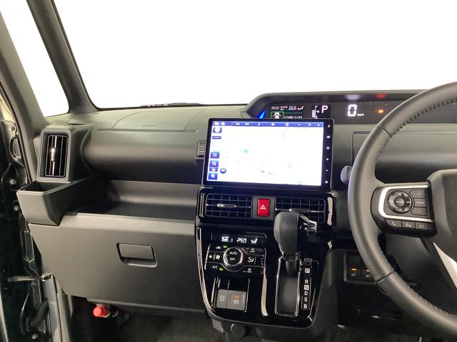 タントカスタムＲＳ　ターボ　１０インチナビ　ドラレコ　全方位カメラ１年保証　１０インチナビＴＶ　ドラレコ　全方位カメラ　両側電動スライドドア　前後コーナーセンサー　前席シートヒーター　ＵＳＢ　Ｂｌｕｅｔｏｏｔｈ　オートブレーキホールド　１５インチ純正アルミホイール（兵庫県）の中古車