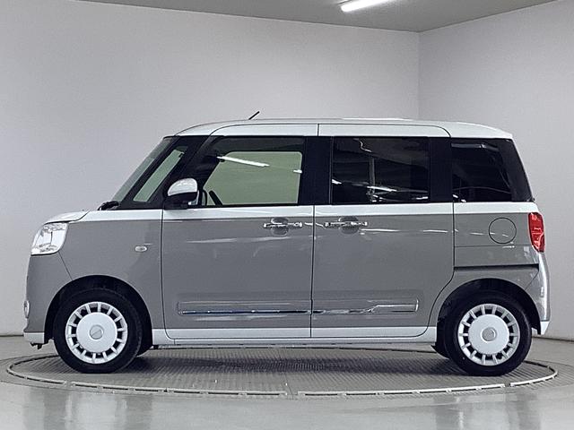 ムーヴキャンバスストライプスＧ　両側電動スライドドア　前席シートヒーター走行無制限１年保証　両側電動スライドドア　前後コーナーセンサー　前席シートヒーター　ホッとカップホルダー　オートマチックハイビーム　ＬＥＤヘッドライト　横滑り防止装置　スマートキー　スマートアシスト（兵庫県）の中古車