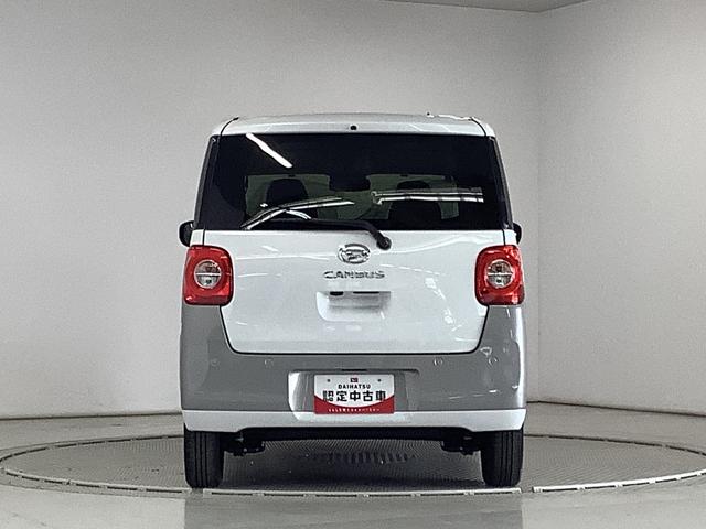 ムーヴキャンバスストライプスＧ　両側電動スライドドア　前席シートヒーター走行無制限１年保証　両側電動スライドドア　前後コーナーセンサー　前席シートヒーター　ホッとカップホルダー　オートマチックハイビーム　ＬＥＤヘッドライト　横滑り防止装置　スマートキー　置きラクボックス（兵庫県）の中古車