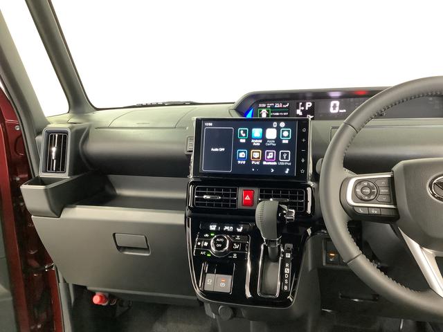 タントカスタムＲＳ　ターボ　４ＷＤ　９インチディスプレイオーディオ１年保証　９インチディスプレイオーディオ　４ＷＤ　バックカメラ　両側電動スライドドア　前後コーナーセンサー　前席シートヒーター　ＵＳＢ接続　Ｂｌｕｅｔｏｏｔｈ　１５インチ純正アルミホイール（兵庫県）の中古車