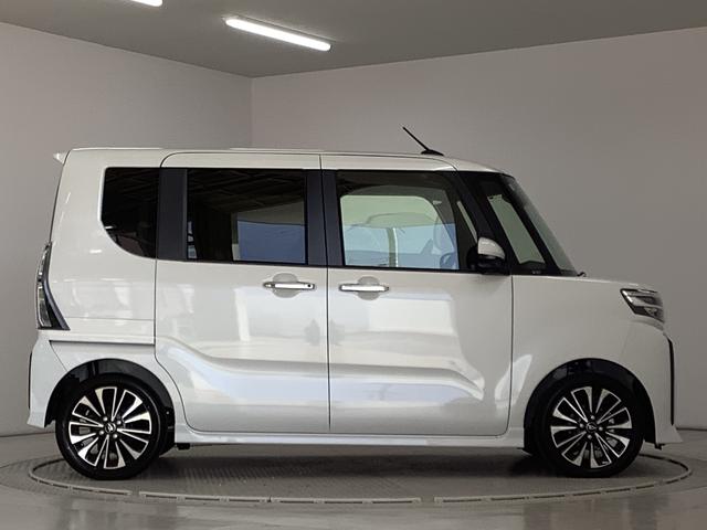 タントカスタムＲＳ　ターボ　９インチディスプレイオーディオ　ＵＳＢ１年保証　９インチディスプレイオーディオ　全方位カメラ　両側電動スライドドア　前後コーナーセンサー　前席シートヒーター　ＵＳＢ　Ｂｌｕｅｔｏｏｔｈ　オートブレーキホールド　１５インチ純正アルミホイール（兵庫県）の中古車