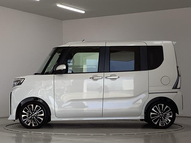 タントカスタムＲＳ　ターボ　９インチディスプレイオーディオ　ＵＳＢ１年保証　９インチディスプレイオーディオ　全方位カメラ　両側電動スライドドア　前後コーナーセンサー　前席シートヒーター　ＵＳＢ　Ｂｌｕｅｔｏｏｔｈ　オートブレーキホールド　１５インチ純正アルミホイール（兵庫県）の中古車