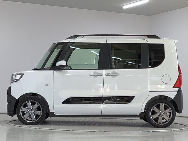 タントファンクロスターボ　両側電動スライドドア　前席シートヒーター走行無制限１年保証　両側電動スライドドア　前後コーナーセンサー　前席シートヒーター　ルーフレール　オートマチックハイビーム　ＬＥＤヘッドライト　オートブレーキホールド　１５インチ純正アルミホイール（兵庫県）の中古車