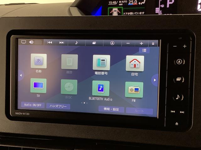 タントカスタムＲＳ　ターボ　１オーナー　ナビ　ＥＴＣ　バックカメラ１年保証　ワンオーナー　ナビＴＶ　ＥＴＣ　バックカメラ　両側電動スライドドア　前後コーナーセンサー　前席シートヒーター　ＤＶＤ　ＵＳＢ　Ｂｌｕｅｔｏｏｔｈ　スマートキー　１５インチ純正アルミホイール（兵庫県）の中古車