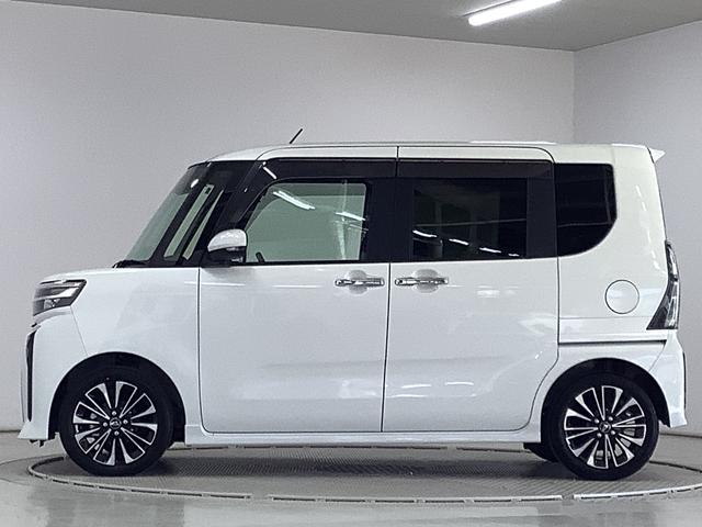 タントカスタムＲＳ　ターボ　９インチディスプレイオーディオ　ＵＳＢ１年保証　９インチディスプレイオーディオ　バックカメラ　両側電動スライドドア　前後コーナーセンサー　前席シートヒーター　ＵＳＢ　Ｂｌｕｅｔｏｏｔｈ　ＬＥＤヘッドライト　１５インチ純正アルミホイール（兵庫県）の中古車