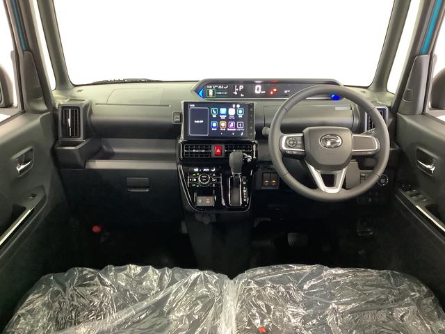 タントカスタムＲＳ　ターボ　９インチディスプレイオーディオ　ＵＳＢ１年保証　９インチディスプレイオーディオ　バックカメラ　両側電動スライドドア　前後コーナーセンサー　前席シートヒーター　ＵＳＢ　Ｂｌｕｅｔｏｏｔｈ　ＬＥＤヘッドライト　１５インチ純正アルミホイール（兵庫県）の中古車