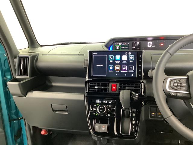 タントカスタムＲＳ　ターボ　９インチディスプレイオーディオ　ＵＳＢ１年保証　９インチディスプレイオーディオ　バックカメラ　両側電動スライドドア　前後コーナーセンサー　前席シートヒーター　ＵＳＢ　Ｂｌｕｅｔｏｏｔｈ　ＬＥＤヘッドライト　１５インチ純正アルミホイール（兵庫県）の中古車