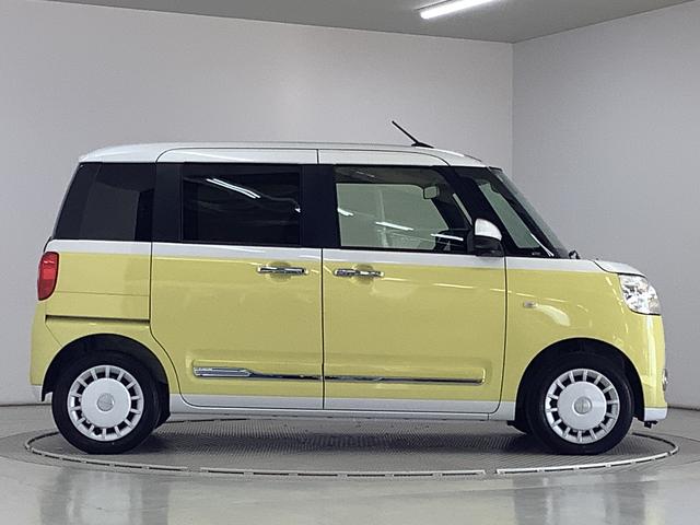 ムーヴキャンバスストライプスＧターボ　クルコン　コーナーセンサー　両側電動走行無制限１年保証　両側電動スライドドア　アダプティブクルーズコントロール　前後コーナーセンサー　前席シートヒーター　ホッとカップホルダー　オートマチックハイビーム　ＬＥＤヘッドライト　スマートキー（兵庫県）の中古車