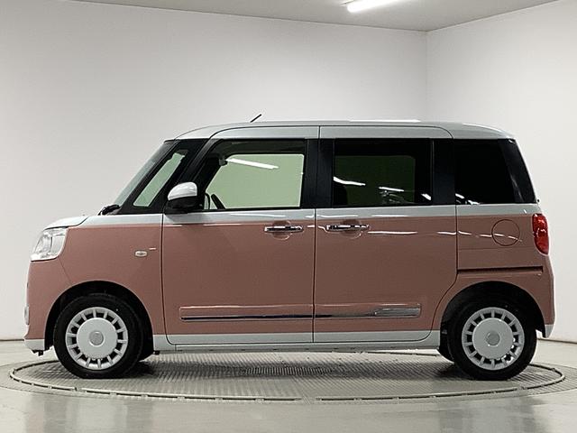 ムーヴキャンバスストライプスＧターボ　クルコン　コーナーセンサー　両側電動走行無制限１年保証　両側電動スライドドア　アダプティブクルーズコントロール　前後コーナーセンサー　前席シートヒーター　ホッとカップホルダー　オートマチックハイビーム　ＬＥＤヘッドライト　スマートキー（兵庫県）の中古車