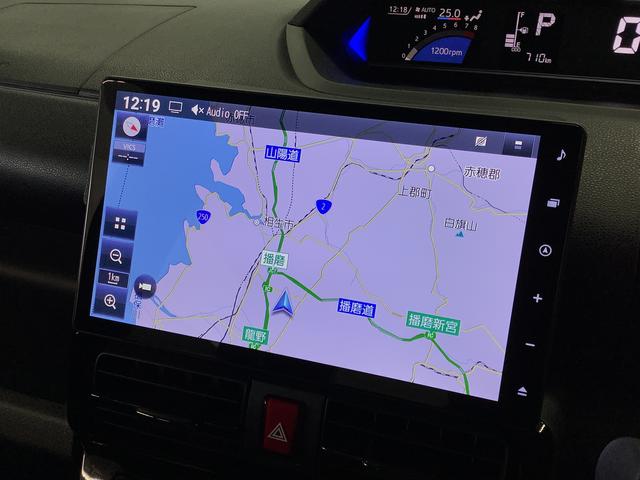 タントカスタムＲＳ　ターボ　１０インチナビ　ドラレコ　全方位カメラ１年保証　１０インチナビＴＶ　ドラレコ　全方位カメラ　両側電動スライドドア　前後コーナーセンサー　前席シートヒーター　ＵＳＢ　Ｂｌｕｅｔｏｏｔｈ　オートブレーキホールド　１５インチ純正アルミホイール（兵庫県）の中古車