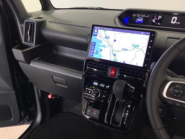 タントカスタムＲＳ　ターボ　１０インチナビ　ドラレコ　全方位カメラ１年保証　１０インチナビＴＶ　ドラレコ　全方位カメラ　両側電動スライドドア　前後コーナーセンサー　前席シートヒーター　ＵＳＢ　Ｂｌｕｅｔｏｏｔｈ　オートブレーキホールド　１５インチ純正アルミホイール（兵庫県）の中古車