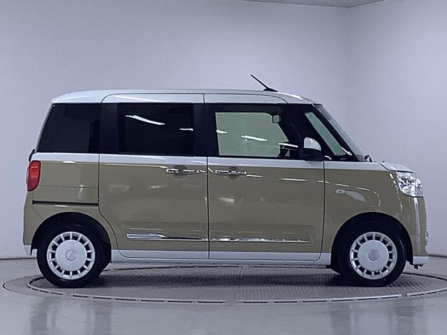 ムーヴキャンバスストライプスG 両側電動スライドドア 前席シートヒーター走行無制限1年保証 両側電動スライドドア 前後コーナーセンサー 前席シートヒーター ホッとカップホルダー オートマチックハイビーム LEDヘッドライト 横滑り防止装置 スマートキー 置きラクボックス(兵庫県)の中古車