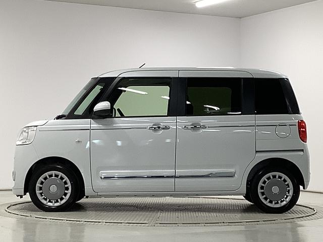 ムーヴキャンバスセオリーＧ　両側電動スライド　シートヒーター　スマートキー走行無制限１年保証　両側電動スライドドア　前後コーナーセンサー　シートヒーター　ホッとカップホルダー　オートマチックハイビーム　ＬＥＤヘッドライト　オートブレーキホールド　横滑り防止装置　スマートキー（兵庫県）の中古車