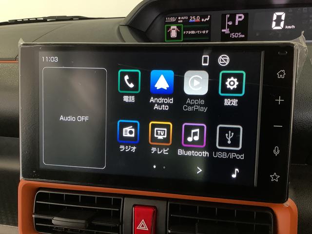 タントファンクロス　９インチディスプレイオーディオ　シートヒーター１年保証　９インチディスプレイオーディオ　バックカメラ　両側電動スライドドア　前後コーナーセンサー　前席シートヒーター　ルーフレール　ＵＳＢ　オートマチックハイビーム　１４インチ純正アルミホイール（兵庫県）の中古車