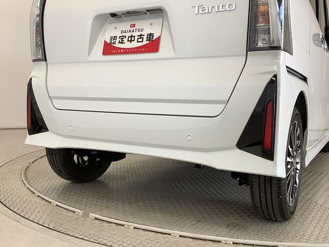 タントカスタムＲＳ　ターボ　両側電動スライドドア　シートヒーター走行無制限１年保証　両側電動スライドドア　前後コーナーセンサー　前席シートヒーター　オートマチックハイビーム　ＬＥＤヘッドライト　オートブレーキホールド　スマートキー　１５インチ純正アルミホイール（兵庫県）の中古車
