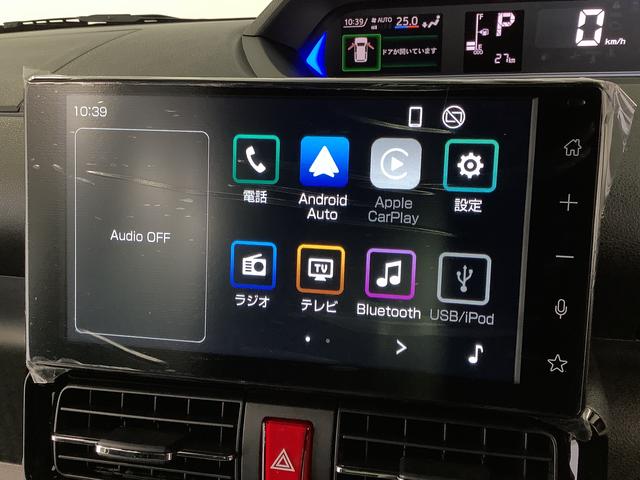 タントカスタムＲＳ　ターボ　９インチディスプレイオーディオ　ＵＳＢ１年保証　９インチディスプレイオーディオ　全方位カメラ　両側電動スライドドア　前後コーナーセンサー　前席シートヒーター　ＵＳＢ　Ｂｌｕｅｔｏｏｔｈ　ＬＥＤヘッドライト　１５インチ純正アルミホイール（兵庫県）の中古車