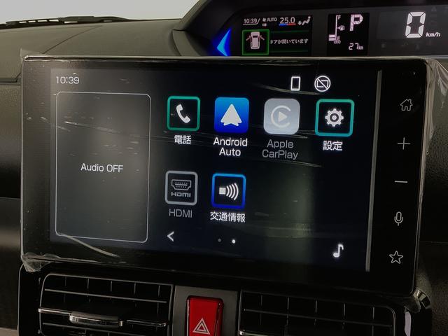 タントカスタムＲＳ　ターボ　９インチディスプレイオーディオ　ＵＳＢ１年保証　９インチディスプレイオーディオ　全方位カメラ　両側電動スライドドア　前後コーナーセンサー　前席シートヒーター　ＵＳＢ　Ｂｌｕｅｔｏｏｔｈ　ＬＥＤヘッドライト　１５インチ純正アルミホイール（兵庫県）の中古車