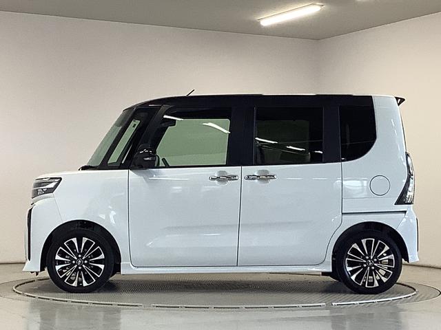 タントカスタムＲＳ　ターボ　９インチディスプレイオーディオ　ＵＳＢ１年保証　９インチディスプレイオーディオ　全方位カメラ　両側電動スライドドア　前後コーナーセンサー　前席シートヒーター　ＵＳＢ　Ｂｌｕｅｔｏｏｔｈ　ＬＥＤヘッドライト　１５インチ純正アルミホイール（兵庫県）の中古車