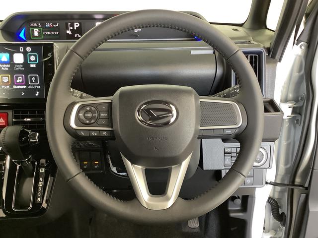 タントカスタムＲＳ　ターボ　９インチディスプレイオーディオ　ＵＳＢ１年保証　９インチディスプレイオーディオ　全方位カメラ　両側電動スライドドア　前後コーナーセンサー　前席シートヒーター　ＵＳＢ　Ｂｌｕｅｔｏｏｔｈ　ＬＥＤヘッドライト　１５インチ純正アルミホイール（兵庫県）の中古車