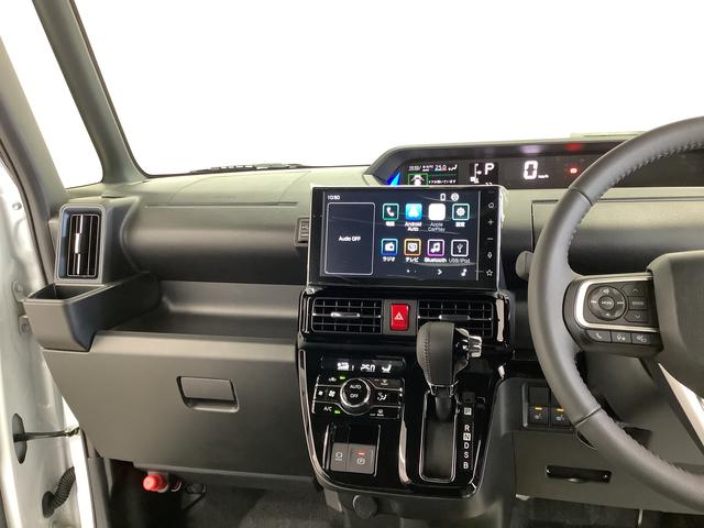 タントカスタムＲＳ　ターボ　９インチディスプレイオーディオ　ＵＳＢ１年保証　９インチディスプレイオーディオ　全方位カメラ　両側電動スライドドア　前後コーナーセンサー　前席シートヒーター　ＵＳＢ　Ｂｌｕｅｔｏｏｔｈ　ＬＥＤヘッドライト　１５インチ純正アルミホイール（兵庫県）の中古車