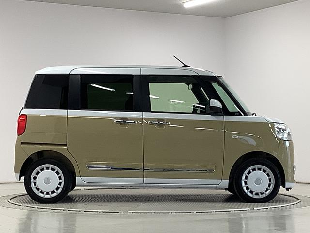 ムーヴキャンバスストライプスＧターボ　クルコン　コーナーセンサー　両側電動走行無制限１年保証　両側電動スライドドア　アダプティブクルーズコントロール　前後コーナーセンサー　前席シートヒーター　ホッとカップホルダー　オートマチックハイビーム　ＬＥＤヘッドライト　スマートキー（兵庫県）の中古車