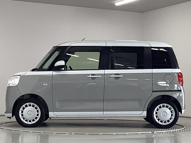 ムーヴキャンバスストライプスＸ　両側電動スライドドア　前後コーナーセンサー走行無制限１年保証　両側電動スライドドア　前後コーナーセンサー　オートマチックハイビーム　アイドリングストップ　プッシュスタート　横滑り防止装置　オートエアコン　ヘッドライトレベライザー　ベンチシート（兵庫県）の中古車