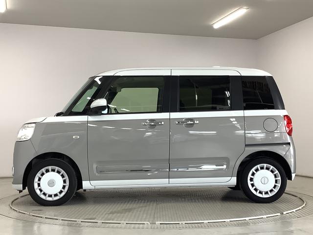 ムーヴキャンバスストライプスＧ　雹害車両　ナビＴＶ　ＥＴＣ　全方位カメラ雹害車両　１年保証　ナビ　バックカメラ　ＥＴＣ　両側電動スライドドア　前後コーナーセンサー　前席シートヒーター　ＴＶ　ＤＶＤ　ＵＳＢ　Ｂｌｕｅｔｏｏｔｈ　オートマチックハイビーム　ＬＥＤヘッドライト（兵庫県）の中古車